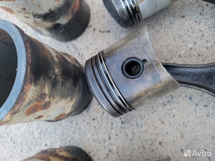 Поршневая группа с гильзами москвич 412