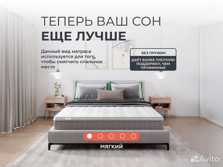 Влагостойкий чехол Clever FoamTop 70x195