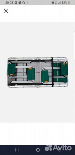 Раскладной стол outventure туристический