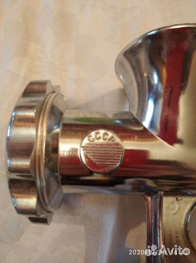 Мясорубка СССР механическая новая