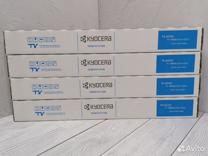 Картриджи оригинальные Kyocera TK-8335C TK-8335 C