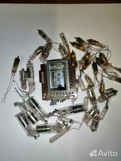 Газозарядные лампы индикаторы ив11 ив22, ив 3а