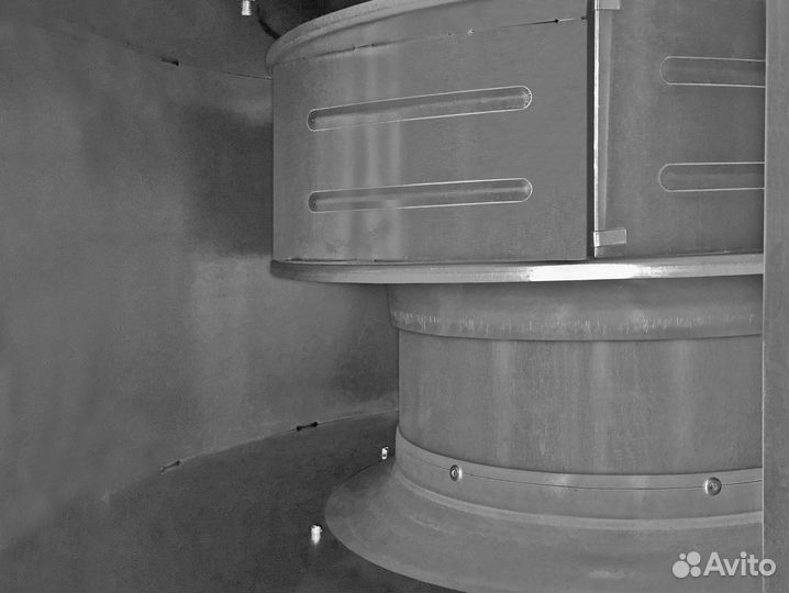 Канальный вентилятор 800х500мм. Прямоугольный 380В