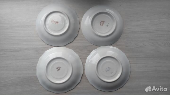 Блюдце чайное лфз, Вербилки,Дулево