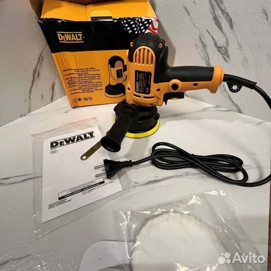 Полировальная машинка DeWalt 1250w. Гарантия