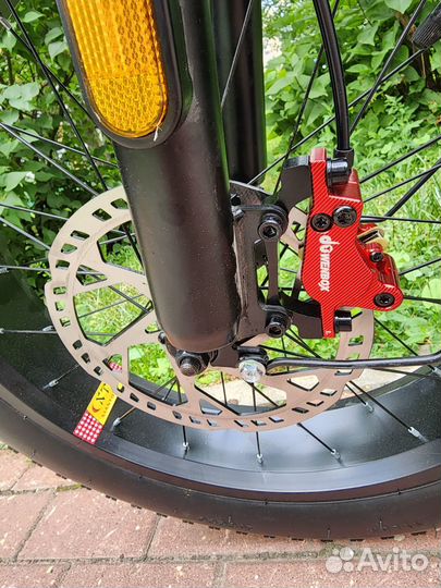 Электровелосипед фэтбайк складной