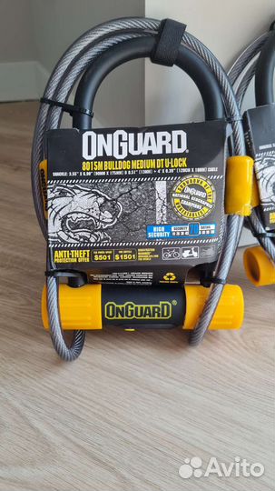 Велозамки U-Lock OnGuard