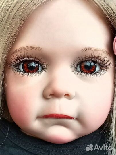 Кукла реборн-малышка 60см 3D роспись