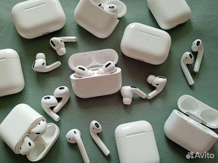 Наушники Airpods 2, 3, pro, pro 2 оригинал