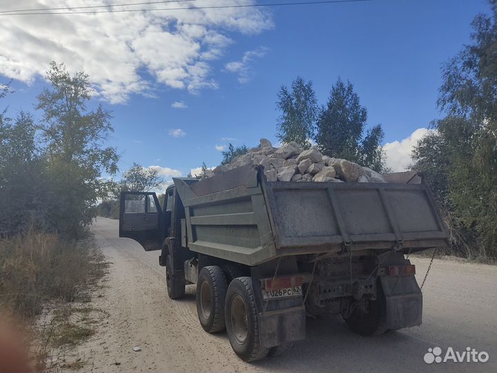 Щебень песок доставка