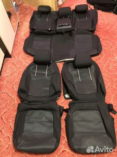 Обивка сидений jetta 6