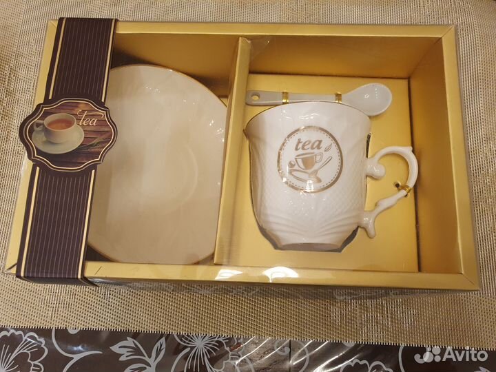 Чайная пара фарфор