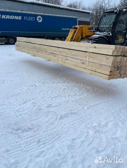 Доска обрезная 25х100х6000мм 1 сорт ГОСТ