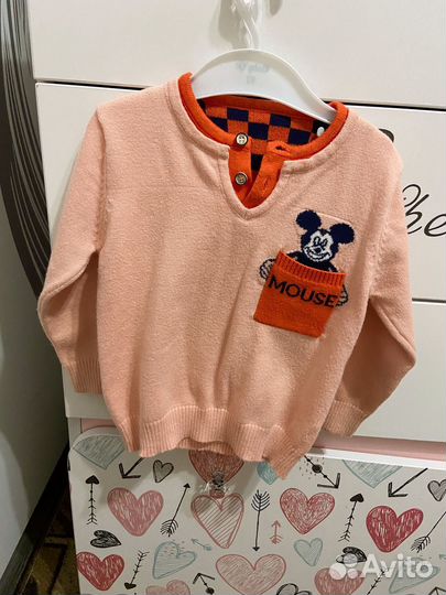 Кардиган и джемпер детские 104