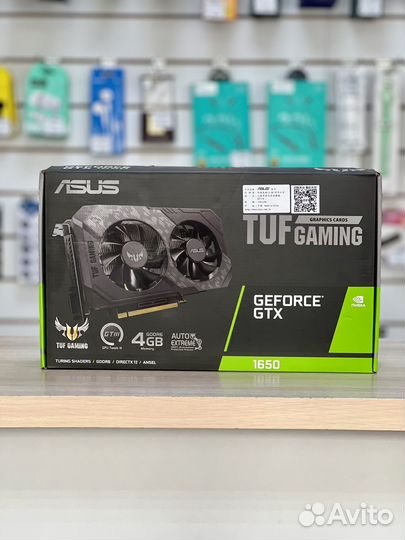Новая Asus TuF GTX 1650 (gddr6) / Гарантия