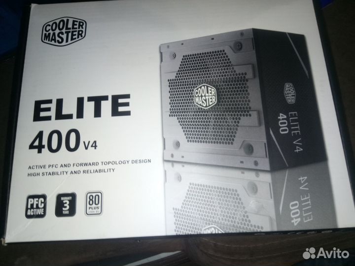 Коробка от блока питания с башней охлаждения