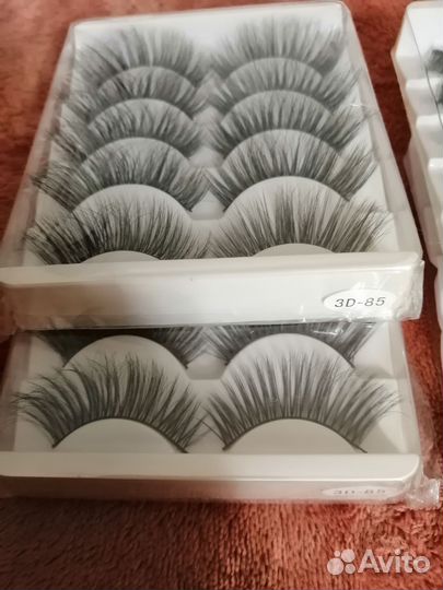 Накладные ресницы 3D норка