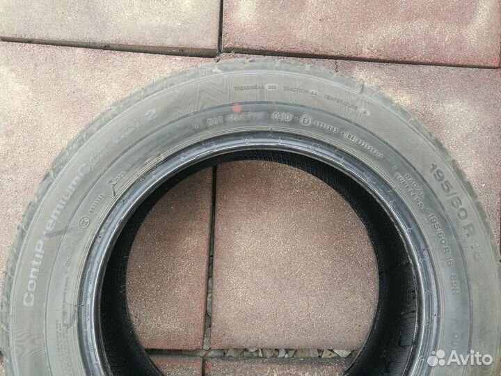 Continental ContiPremiumContact 2 195/60 R16 89H