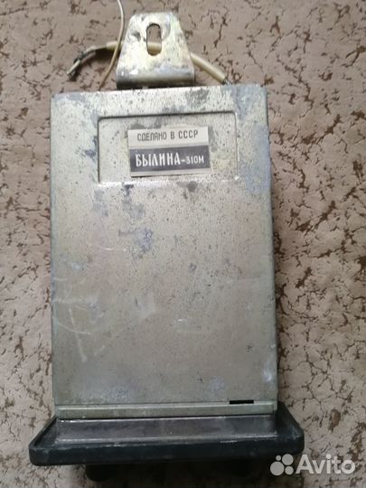 Радиоприемник СССР Былина-310м на ваз 2101