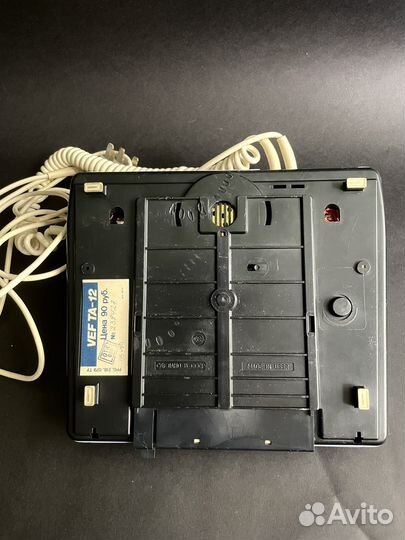 Стационарный телефон дисковый кнопочный