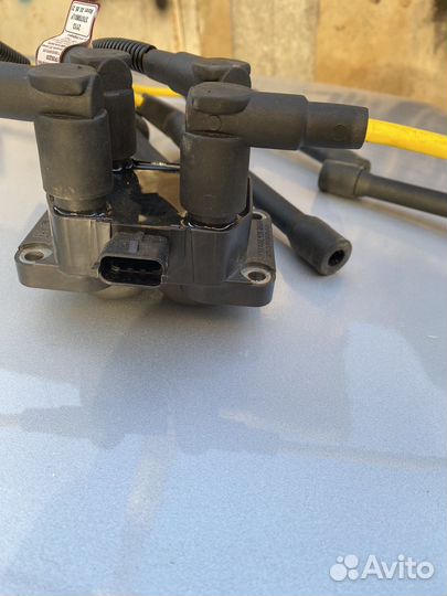 Катушка зажигания ваз 16 кл провода