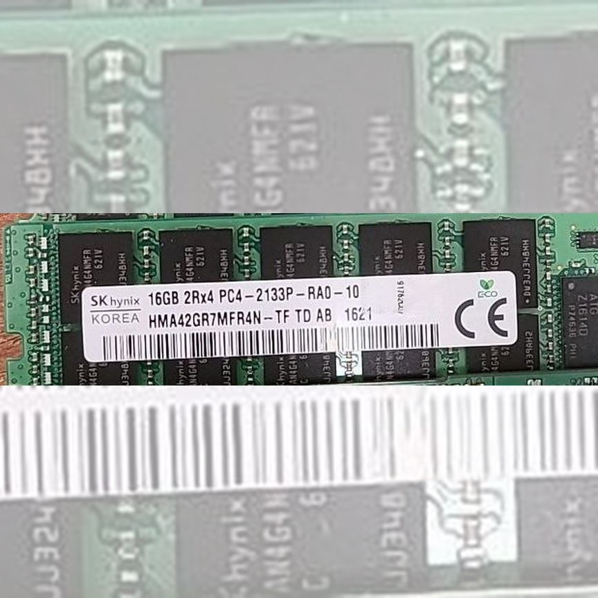 [HMA42GR7MFR4N-TF] Rdimm Ecc 16gb * 2133 Hynix Hma42gr7mfr4n-Tf