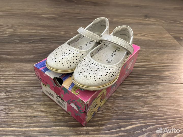 Туфли для девочки 27 размер