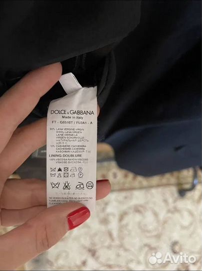 Пальто Dolce & Gabbana оригинал