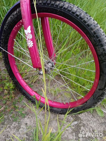 Велосипед девчачий розовый