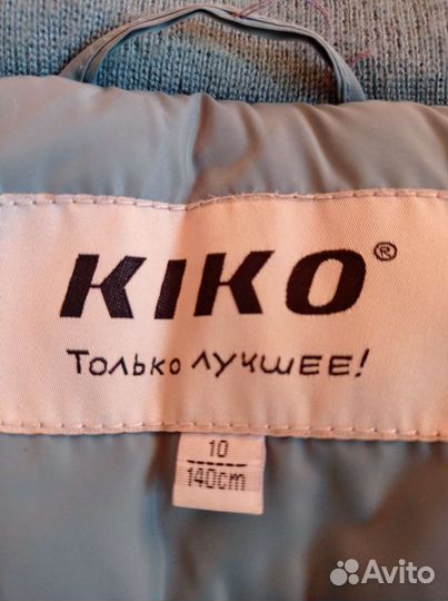 Зимние пальто на девочку кiko рост 140