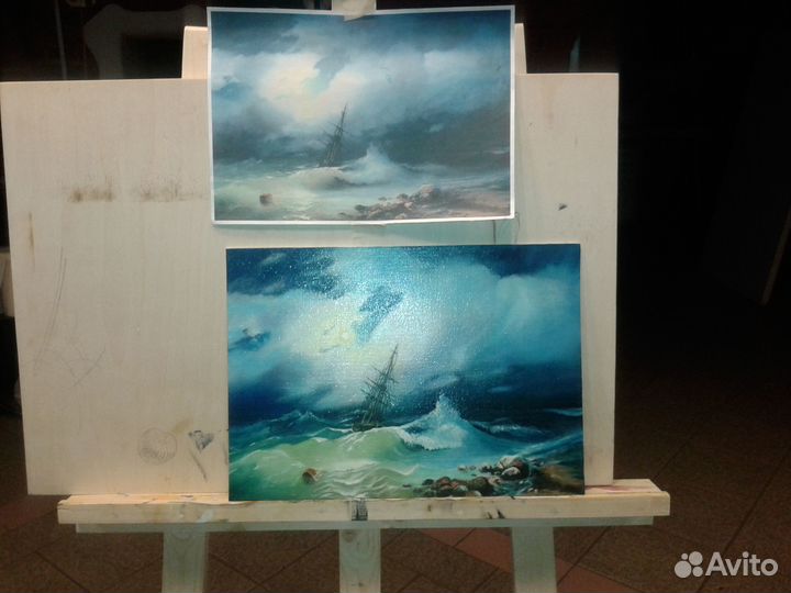 Картины на заказ маслом по фото. Копии картин