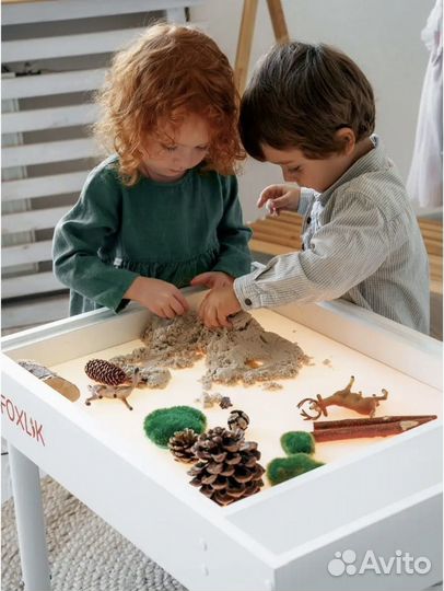 Детский световой стол песочница