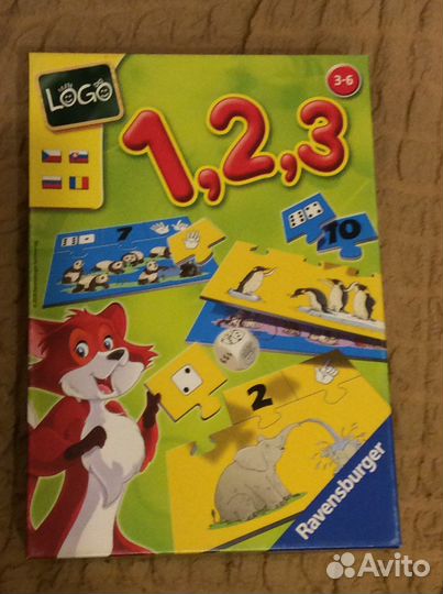 Учимся считать, игра Ravensburger