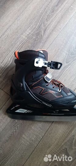 Коньки раздвижные35-38