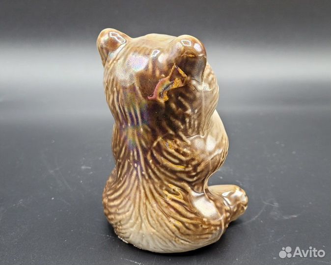 Статуэтка Медведь медвежонок Мишка фарфор