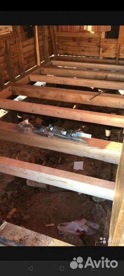 Ремонт, замена полов и другие работы