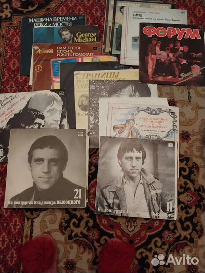 Виниловые пластинки СССР