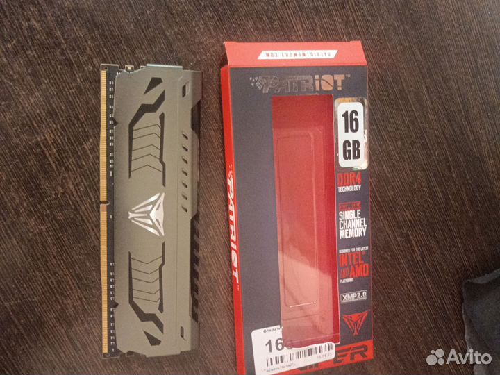 Patriot Viper Steel 16gb (1x) (Торг уместен)