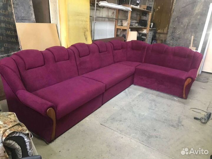 Перетяжка мягкой мебели