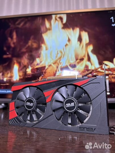 Видеокарта gtx 1050 ti 4gb asus