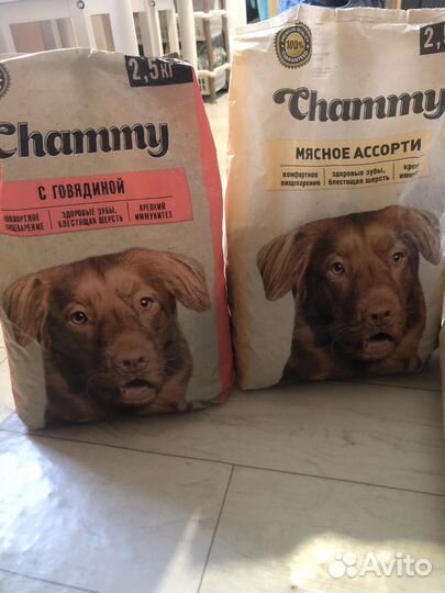 Корм для собак Chammy 2,5кг