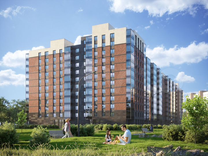 Квартира-студия, 29 м², 2/13 эт.