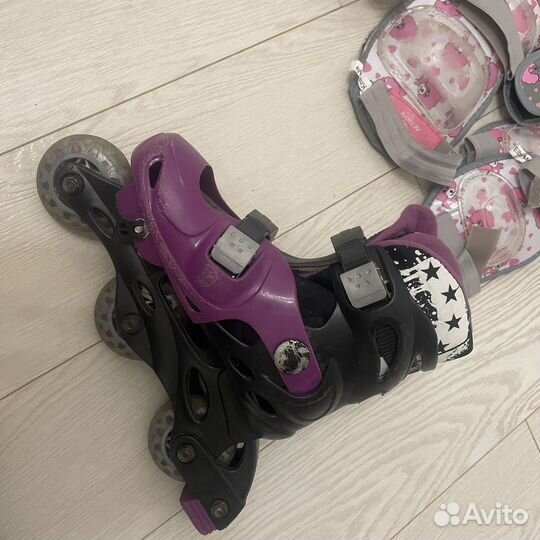 Детские ролики и защита