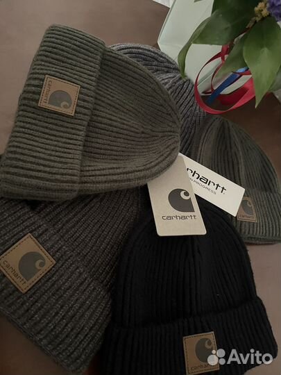 Шапка вязанная carhartt