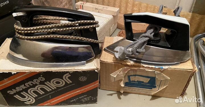 Утюги электрические СССР новые