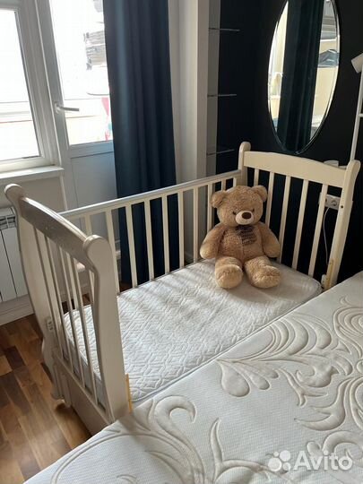 Детская кроватка с комодом Можга