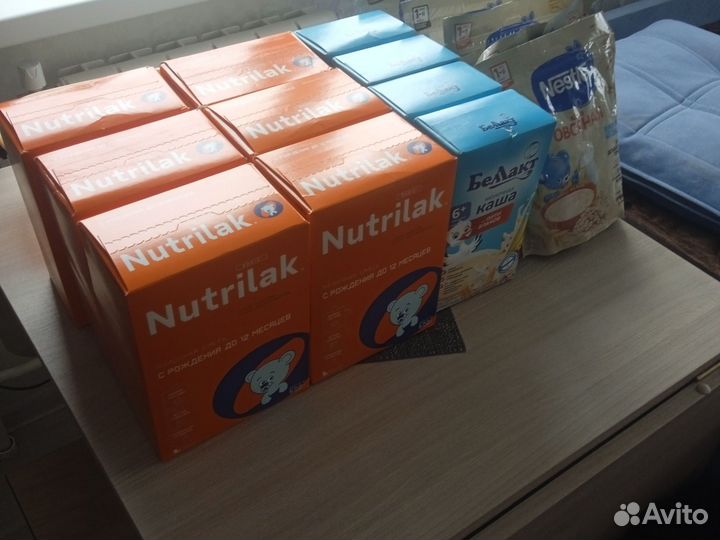 Детские каши молочные смеси