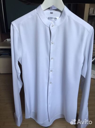 Рубашка белая для подростка р.44