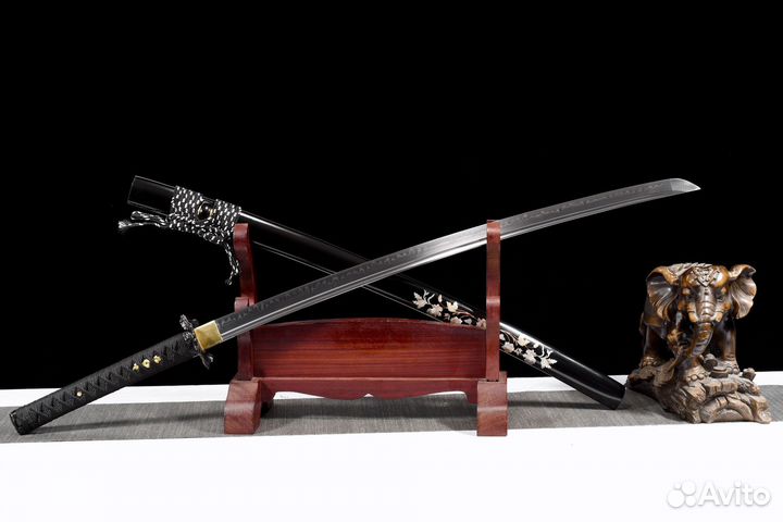 Катана Самурая Ручная работа из стали Т10