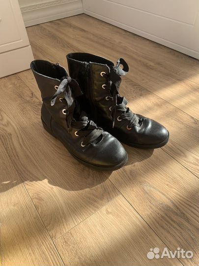 Ботинки zara для девочки 37